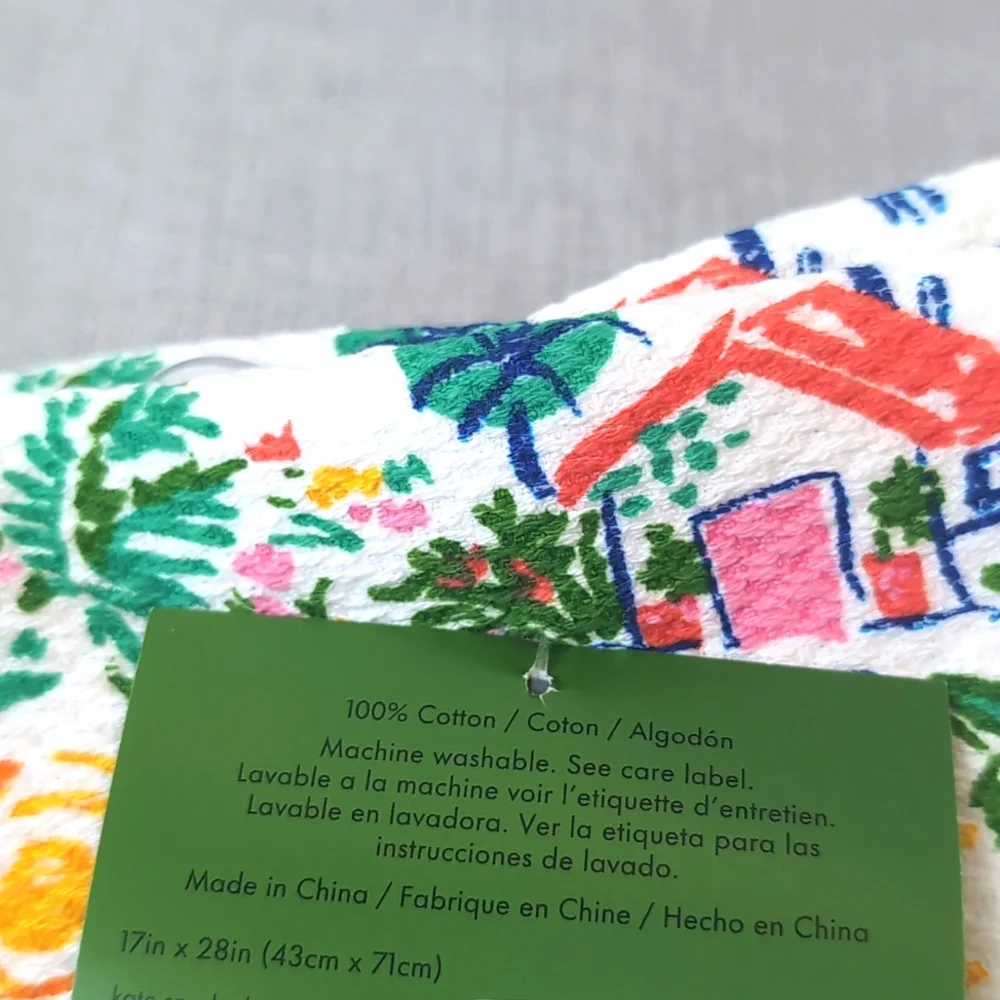 NWT Kate Spade Baked Goods 100% Cotton Kitchen Towel set of 2